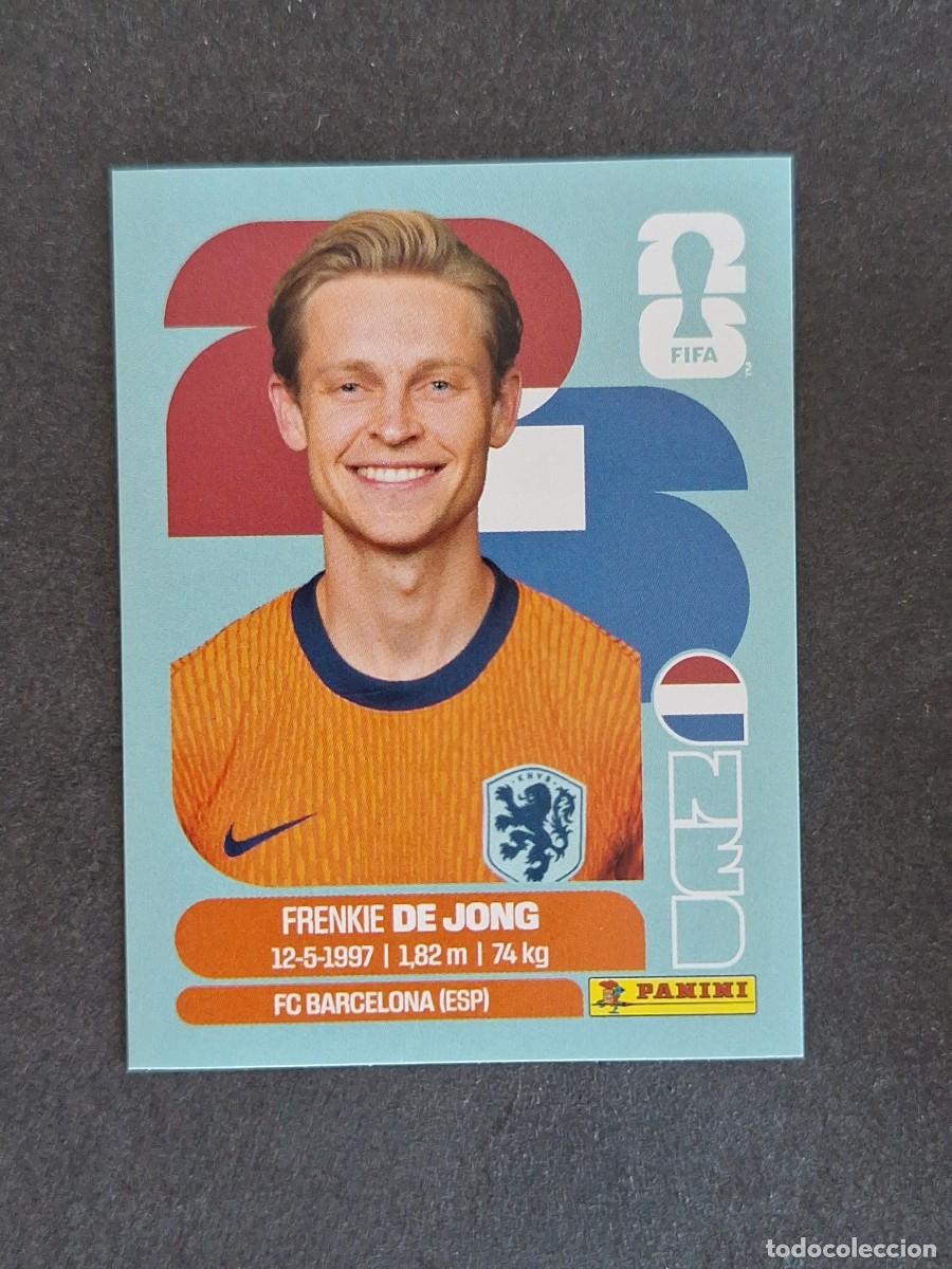 Cromos de F&uacute;tbol: L2 DE JONG SELECCION PAISES BAJOS 14 PANINI MUNDIAL FIFA WORLD CUP 2026 PANINI NUNCA PEGADO