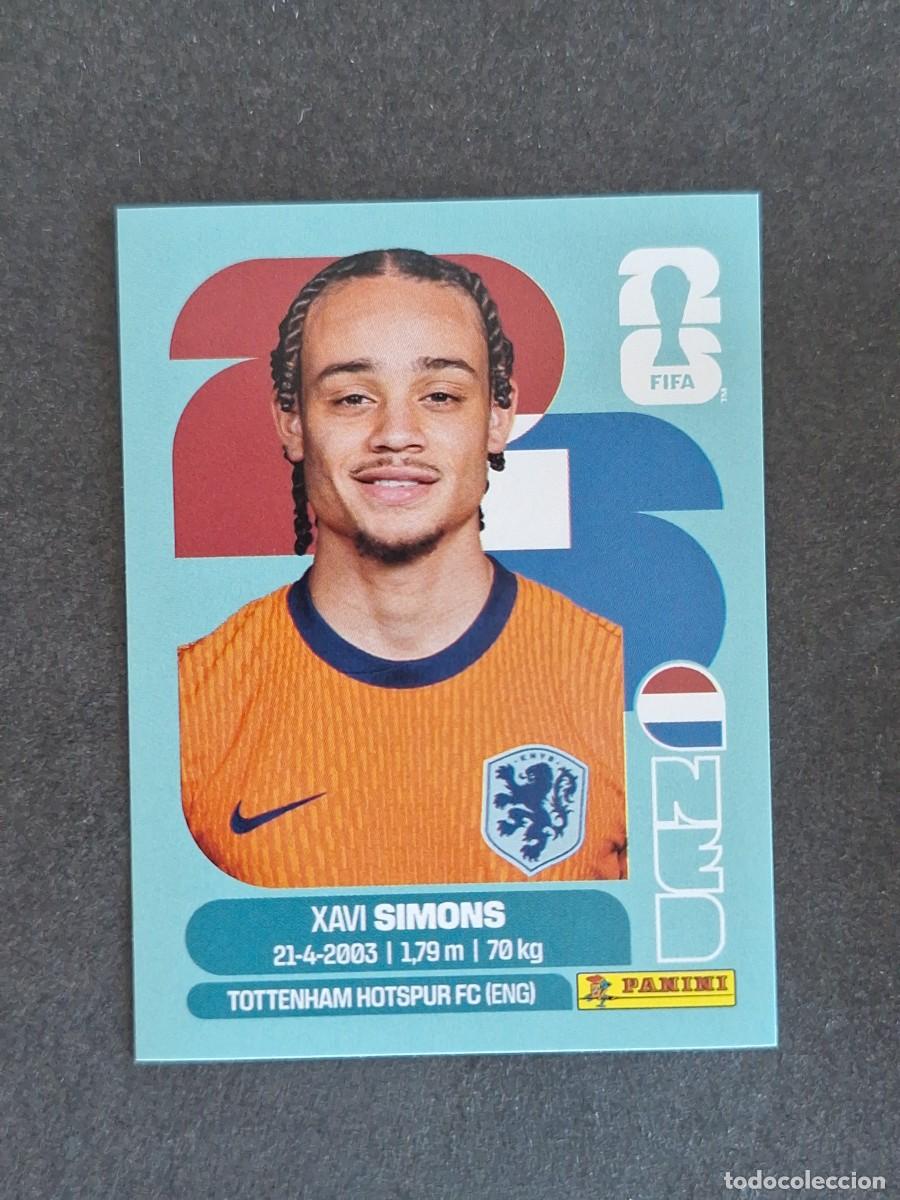 Cromos de F&uacute;tbol: L2 SIMONS SELECCION PAISES BAJOS 15 PANINI MUNDIAL FIFA WORLD CUP 2026 PANINI NUNCA PEGADO