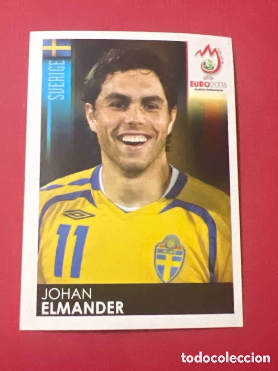 Cromos de F&uacute;tbol: C4505. 405 ELMANDER SUECIA PANINI EUROCOPA AUSTRIA SUIZA EURO 2008 08 - SIN PEGAR