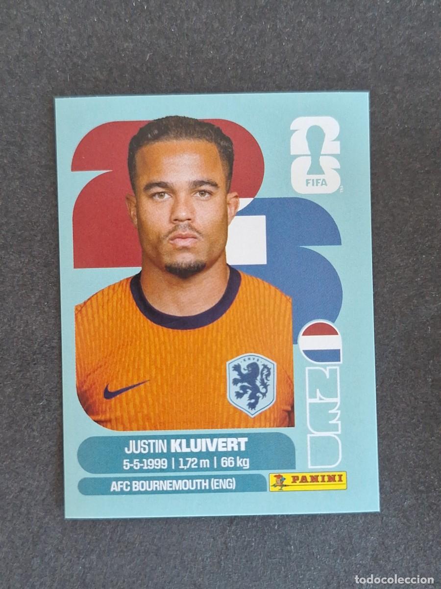 Cromos de F&uacute;tbol: L2 KLUIVERT SELECCION PAISES BAJOS 16 PANINI MUNDIAL FIFA WORLD CUP 2026 PANINI NUNCA PEGADO