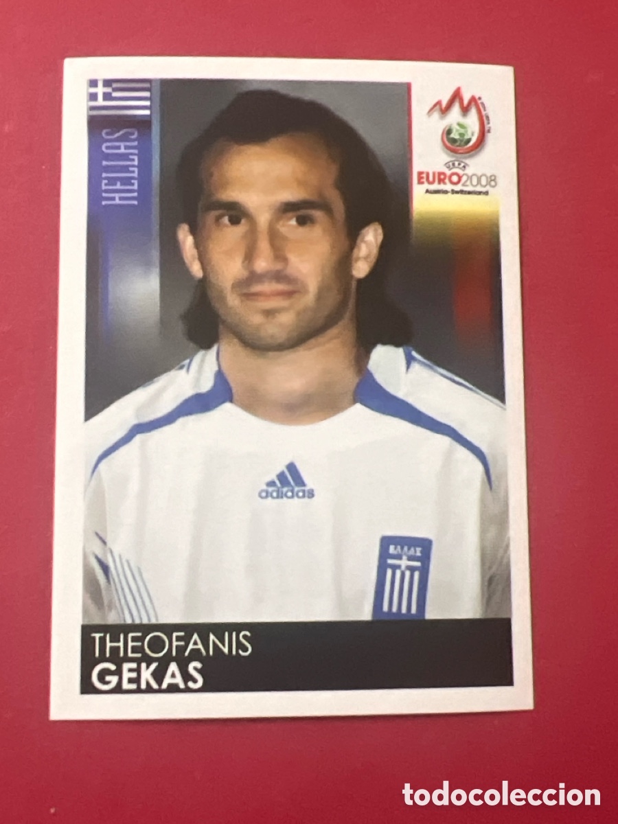 Cromos de F&uacute;tbol: C4515. 381 EURO 2008 PANINI THEOFANIS GEKAS GRECIA EUROCOPA 08 AUSTRIA SUIZA