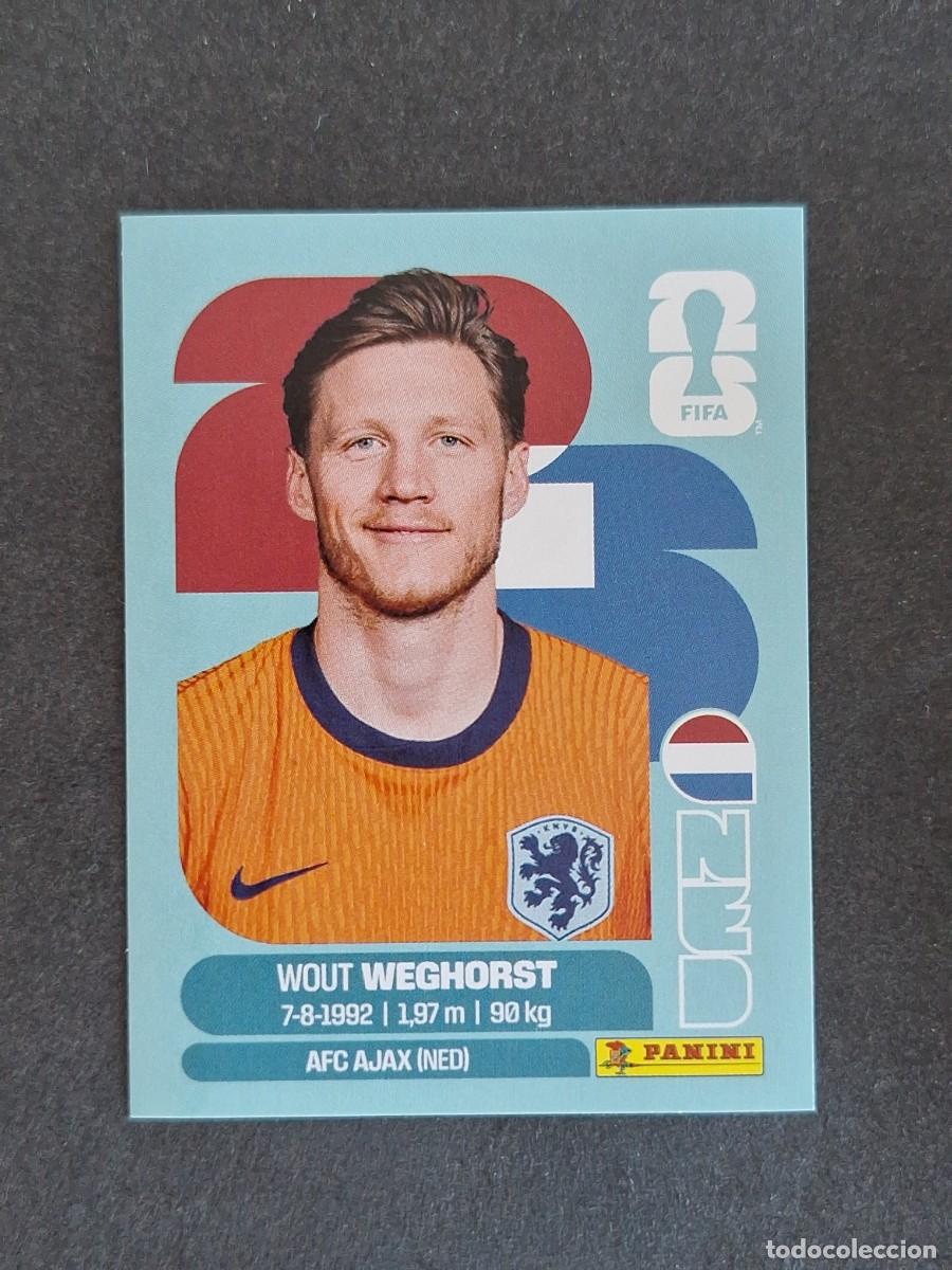 Cromos de F&uacute;tbol: L2 WEGHORST SELECCION PAISES BAJOS 19 PANINI MUNDIAL FIFA WORLD CUP 2026 PANINI NUNCA PEGADO