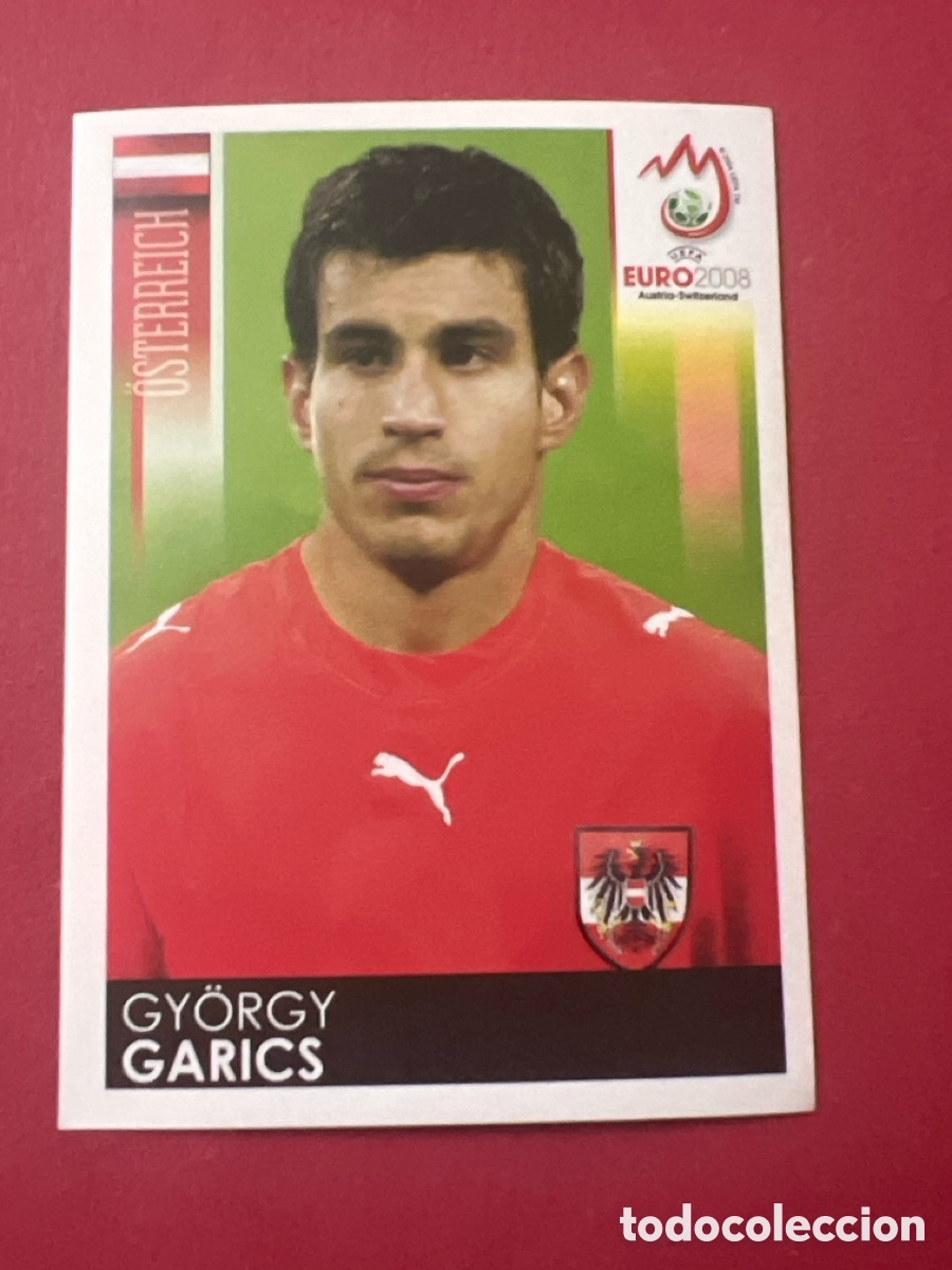 Cromos de F&uacute;tbol: C4546. 161 EURO 2008 PANINI GY&Ouml;RGY GARICS AUSTRIA EUROCOPA 08 AUSTRIA SUIZA