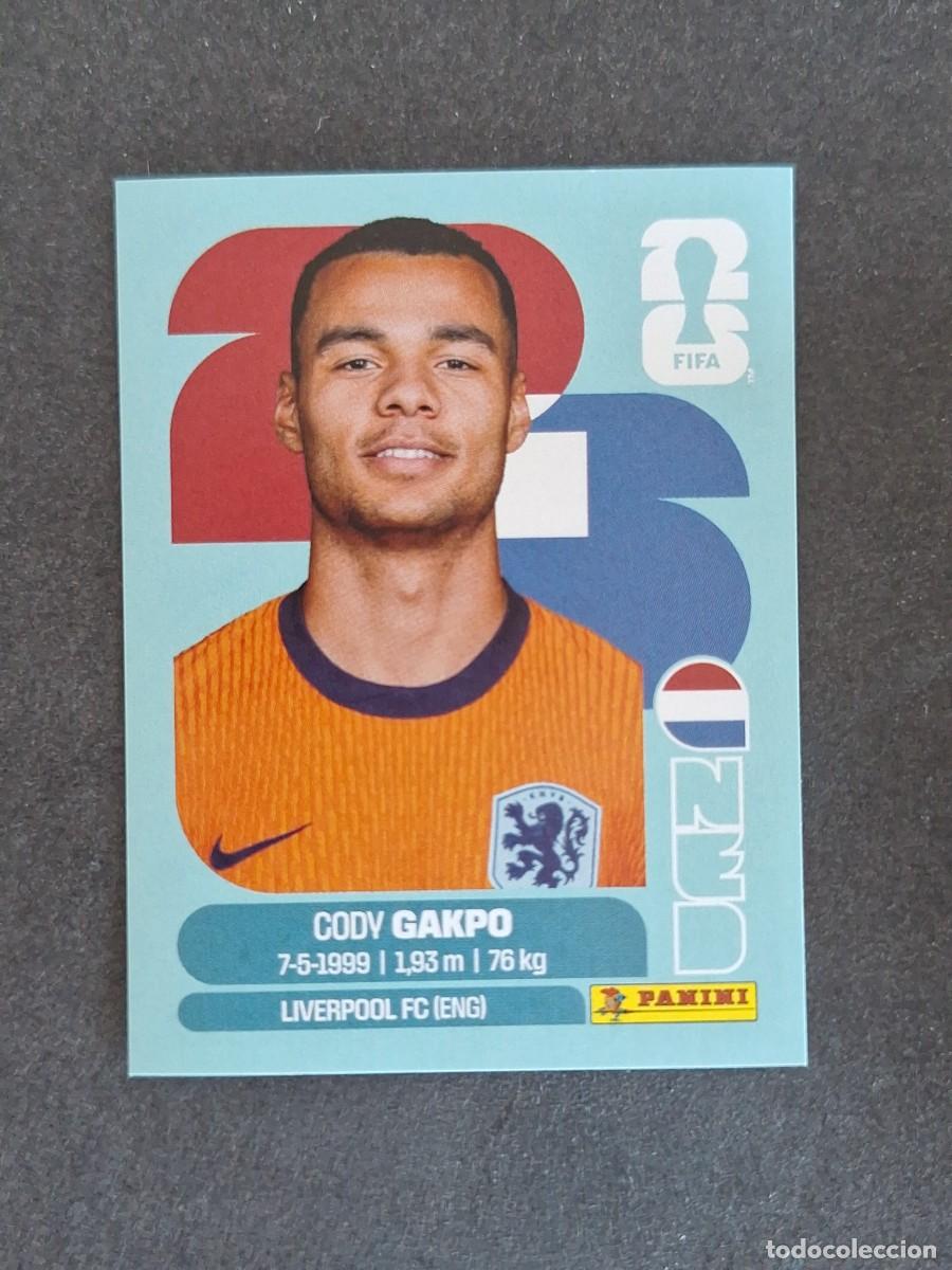 Cromos de F&uacute;tbol: L2 GAKPO SELECCION PAISES BAJOS 20 PANINI MUNDIAL FIFA WORLD CUP 2026 PANINI NUNCA PEGADO