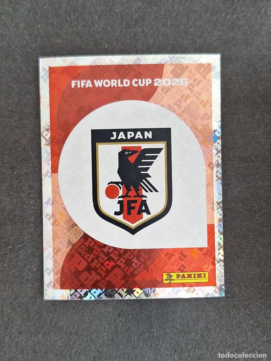 Cromos de F&uacute;tbol: L2 ESCUDO SELECCION JAPON 1 PANINI MUNDIAL FIFA WORLD CUP 2026 PANINI NUNCA PEGADO