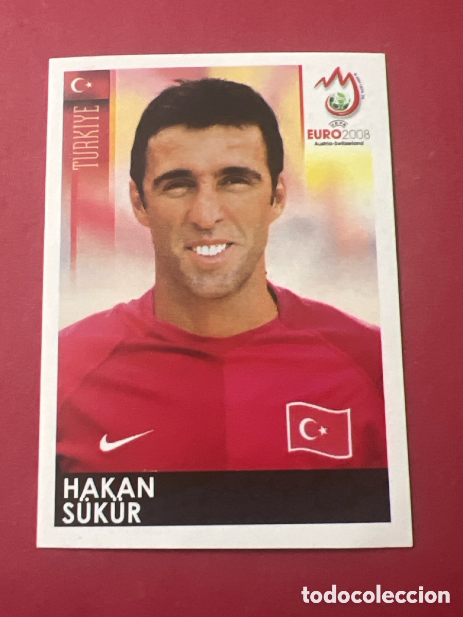 Cromos de F&uacute;tbol: C4547. Panini Eurocopa Austria Suiza EURO 2008 N&ordm; 148 Hakan Sukur