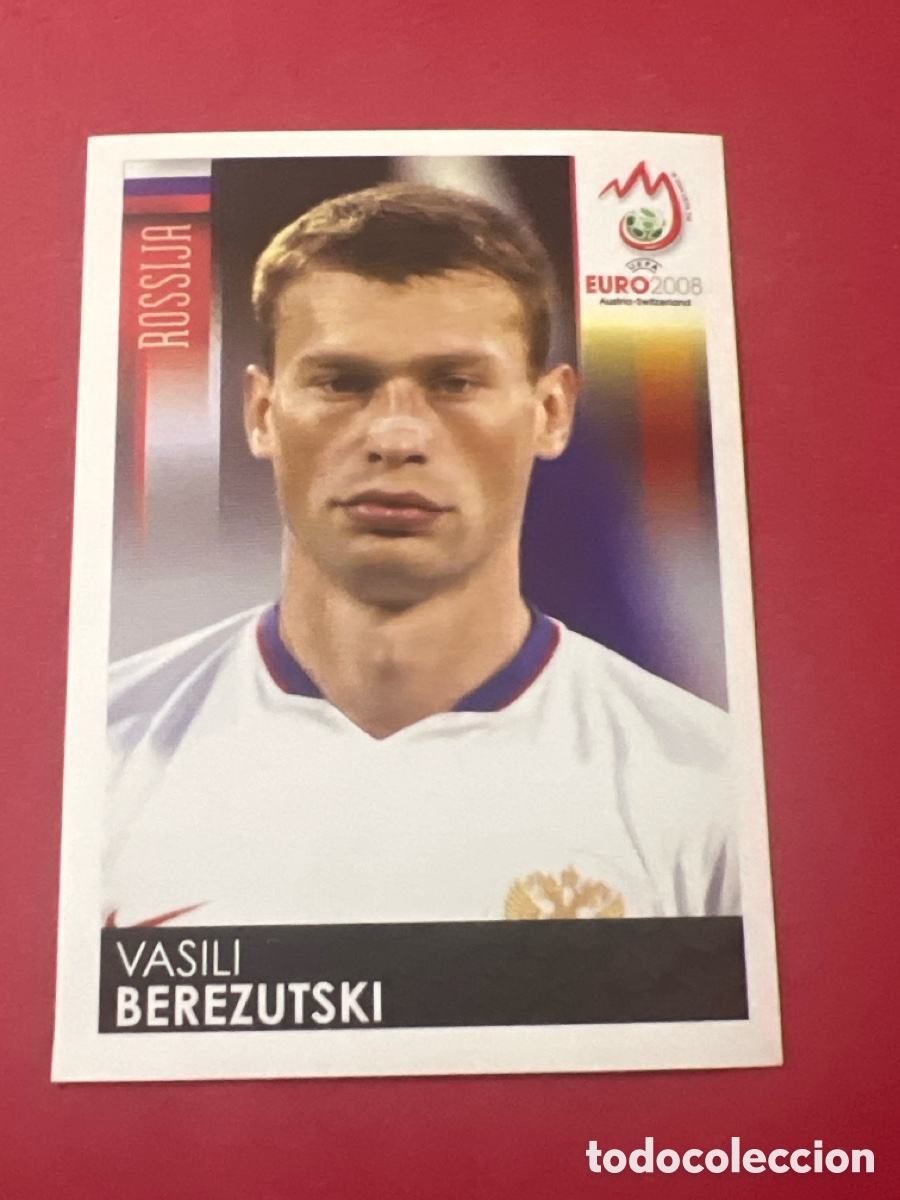 Cromos de F&uacute;tbol: C4548. 446 EURO 2008 PANINI VASILI BEREZUTSKI RUSIA EUROCOPA 08 AUSTRIA SUIZA
