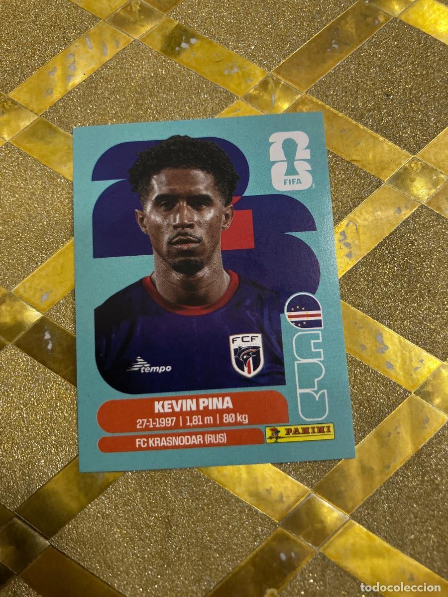 Cromos de F&uacute;tbol: CROMO DE F&Uacute;TBOL NUMERO CPV 10 KEVIN PINA CABO VERDE MUNDIAL 2026 MEXICO-EEUU-CANADA PANINI !