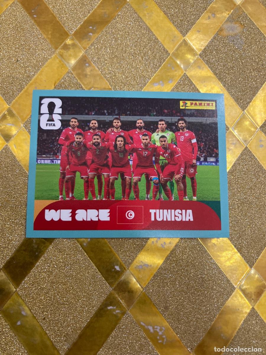 Cromos de F&uacute;tbol: CROMO DE F&Uacute;TBOL NUMERO 13 EQUIPO TUNEZ MUNDIAL 2026 MEXICO-EEUU-CANADA PANINI !