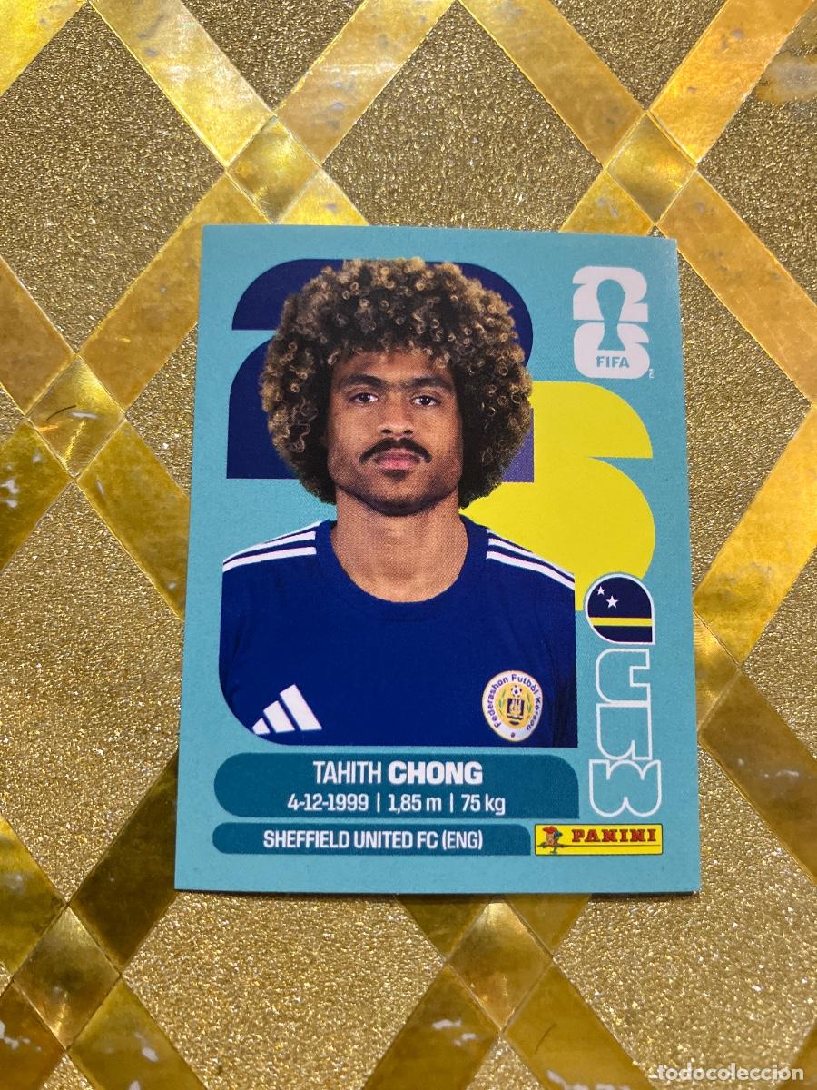 Cromos de F&uacute;tbol: CROMO DE F&Uacute;TBOL NUMERO CUW 14 CHONG CURAZAO MUNDIAL 2026 MEXICO-EEUU-CANADA PANINI !