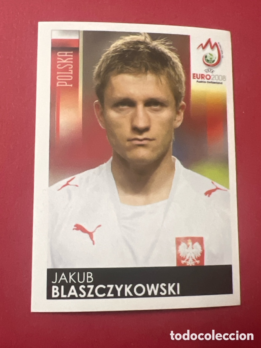 Cromos de F&uacute;tbol: C4557. 241 EURO 2008 PANINI JAKUB BLASZCZYKOWSKI POLONIA EUROCOPA 08 AUSTRIA SUIZA