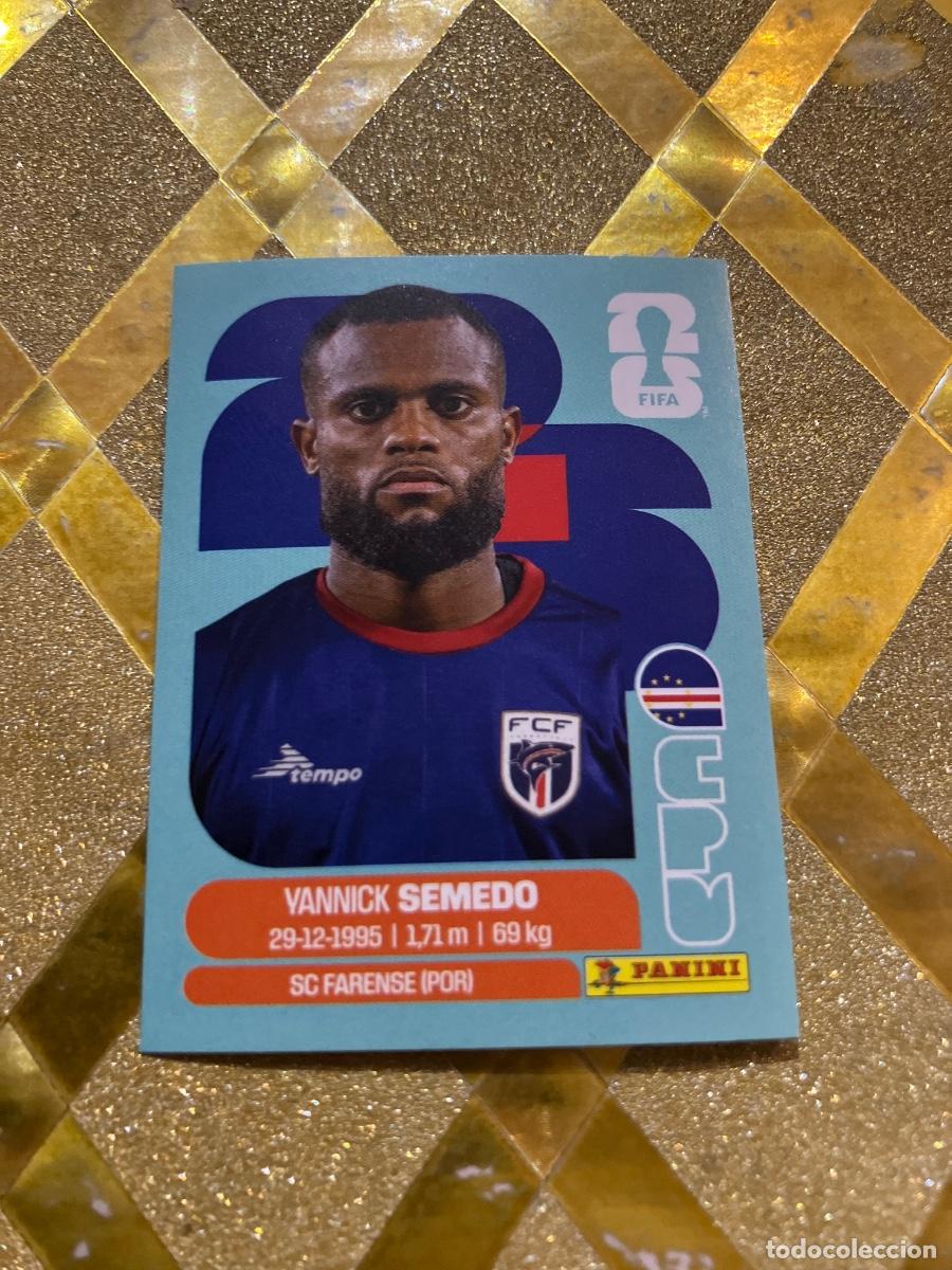 Cromos de F&uacute;tbol: CROMO DE F&Uacute;TBOL NUMERO 9 YANNICK SEMEDO CABO VERDE MUNDIAL 2026 MEXICO-EEUU-CANADA PANINI !