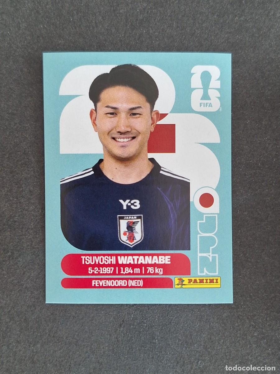 Cromos de F&uacute;tbol: L2 WATANABE SELECCION JAPON 7 PANINI MUNDIAL FIFA WORLD CUP 2026 PANINI NUNCA PEGADO