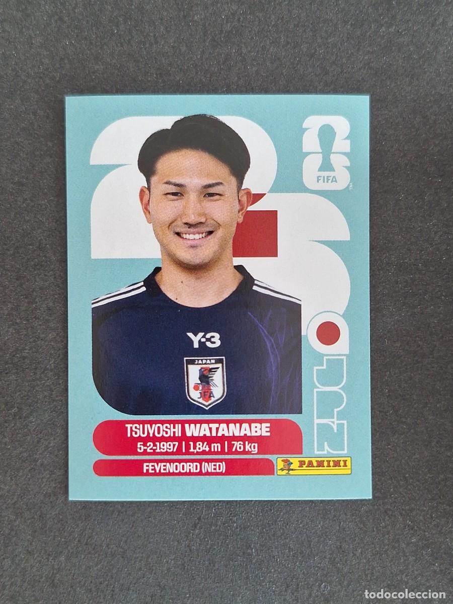 Cromos de F&uacute;tbol: L2 WATANABE SELECCION JAPON 7 PANINI MUNDIAL FIFA WORLD CUP 2026 PANINI NUNCA PEGADO