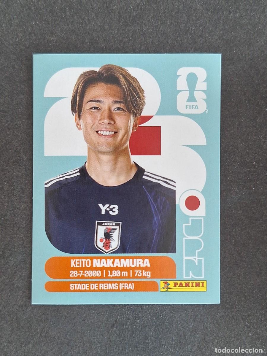 Figurine di Calcio: L2 NAKAMURA SELECCION JAPON 15 PANINI MUNDIAL FIFA WORLD CUP 2026 PANINI NUNCA PEGADO