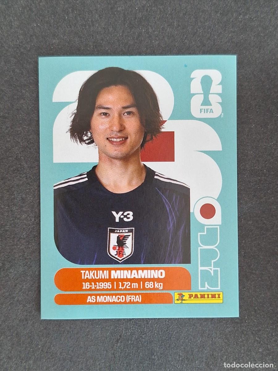 Figurine di Calcio: L2 MINAMINO SELECCION JAPON 16 PANINI MUNDIAL FIFA WORLD CUP 2026 PANINI NUNCA PEGADO