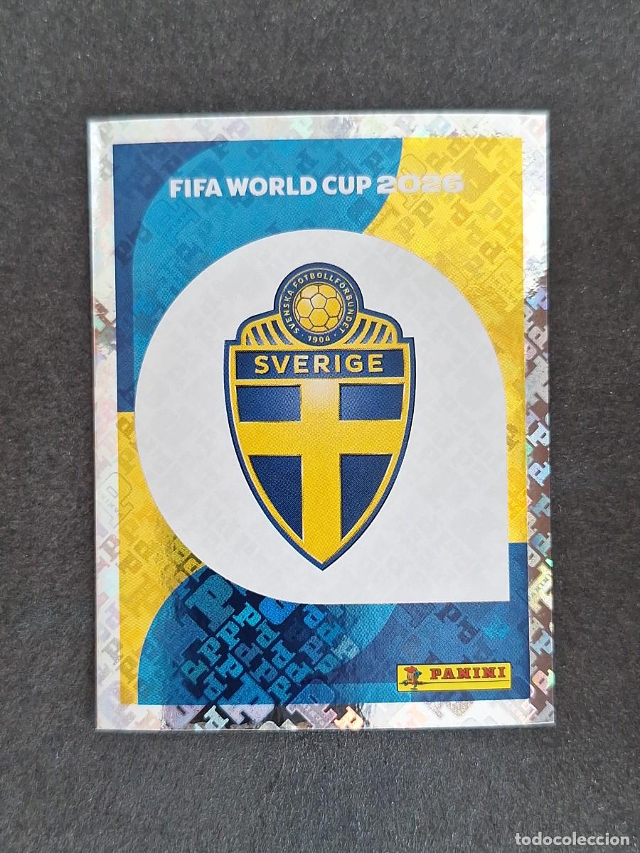 Fu&szlig;ball-Sticker: L2 ESCUDO SELECCION SUECIA 1 PANINI MUNDIAL FIFA WORLD CUP 2026 PANINI NUNCA PEGADO