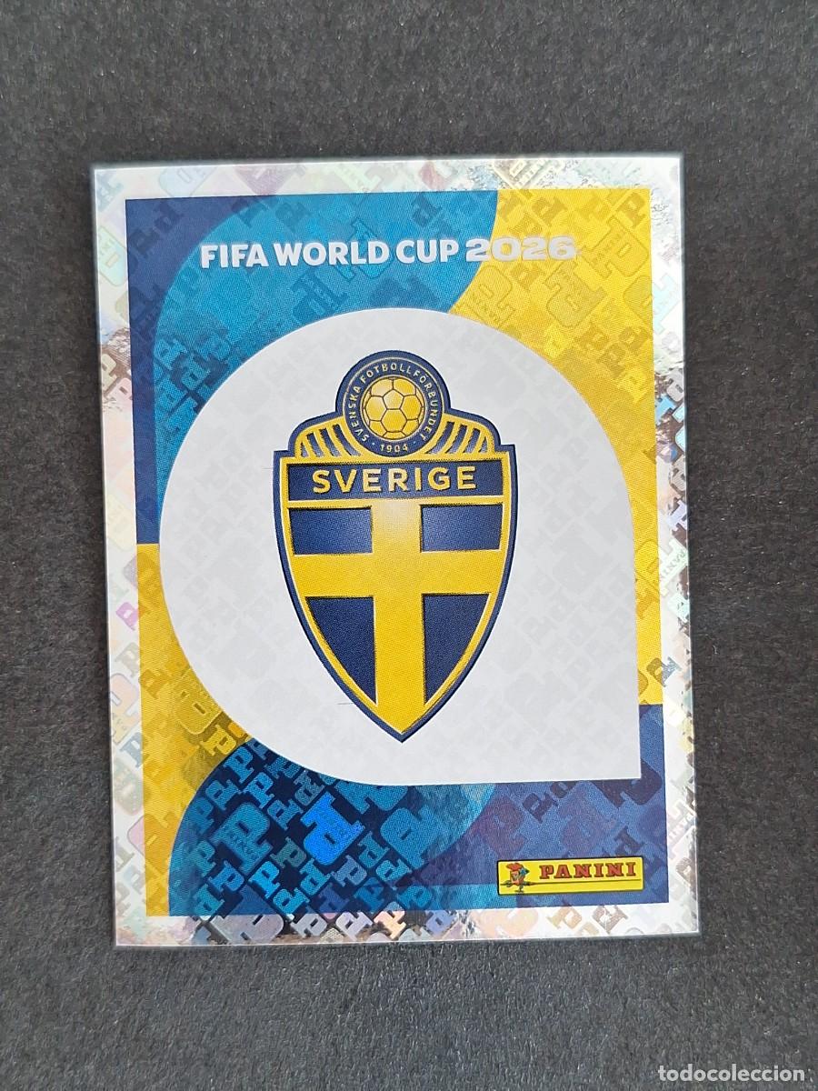 Fu&szlig;ball-Sticker: L2 ESCUDO SELECCION SUECIA 1 PANINI MUNDIAL FIFA WORLD CUP 2026 PANINI NUNCA PEGADO