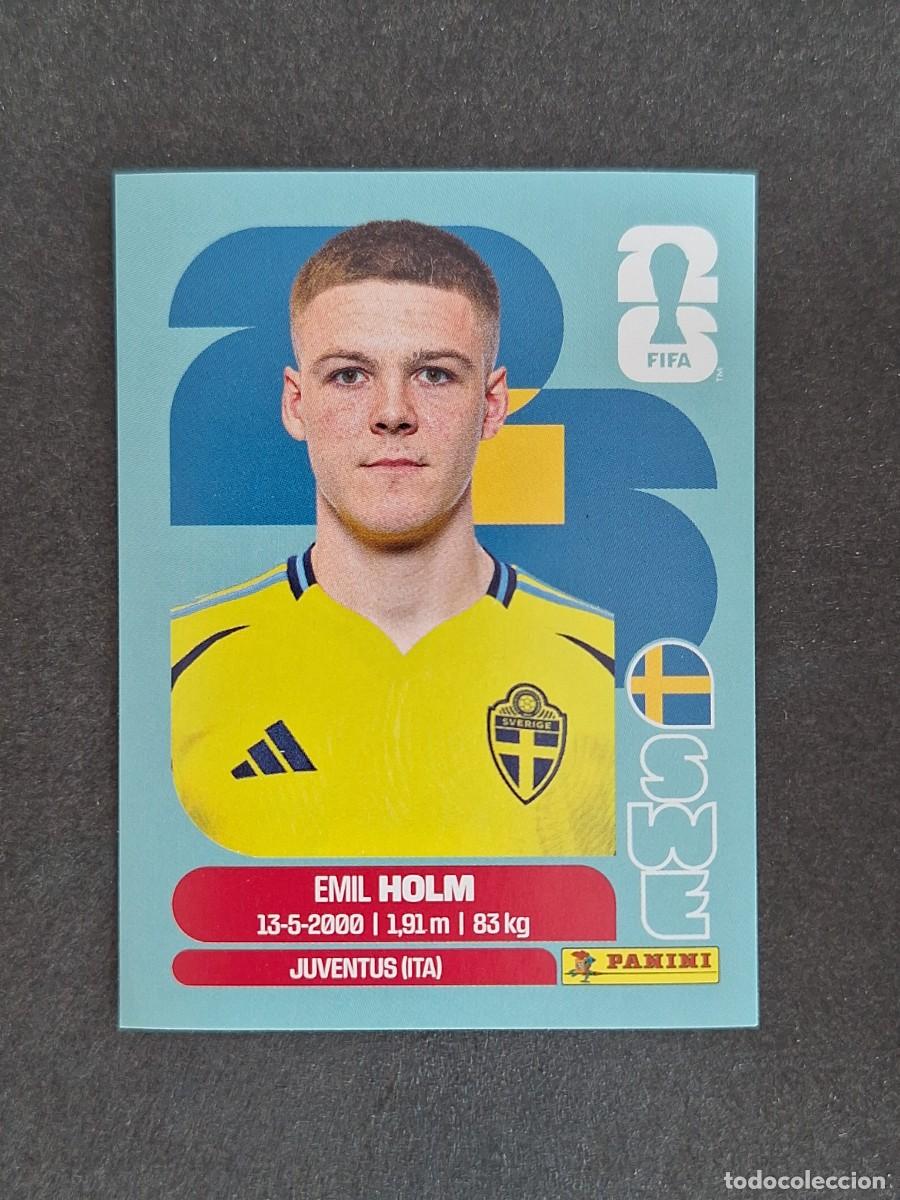 Fu&szlig;ball-Sticker: L2 HOLM SELECCION SUECIA 5 PANINI MUNDIAL FIFA WORLD CUP 2026 PANINI NUNCA PEGADO