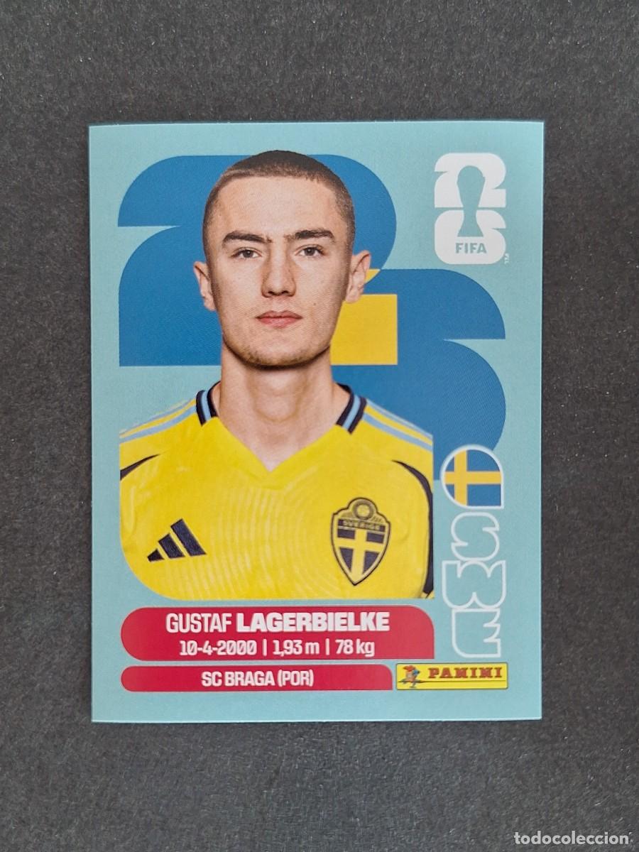 Fu&szlig;ball-Sticker: L2 LAGERBIELKE SELECCION SUECIA 7 PANINI MUNDIAL FIFA WORLD CUP 2026 PANINI NUNCA PEGADO