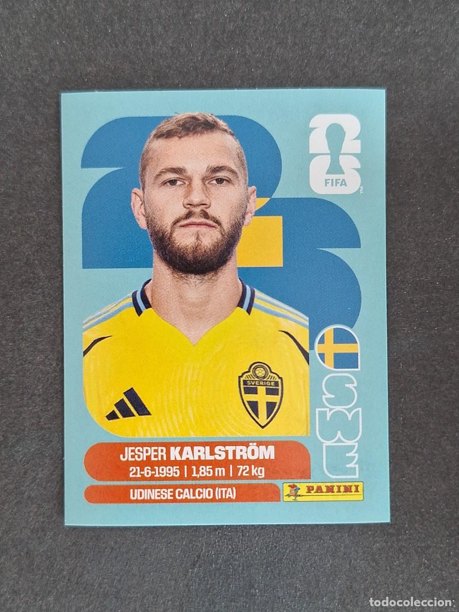 Fu&szlig;ball-Sticker: L2 KARLSTR&Ouml;M SELECCION SUECIA 10 PANINI MUNDIAL FIFA WORLD CUP 2026 PANINI NUNCA PEGADO
