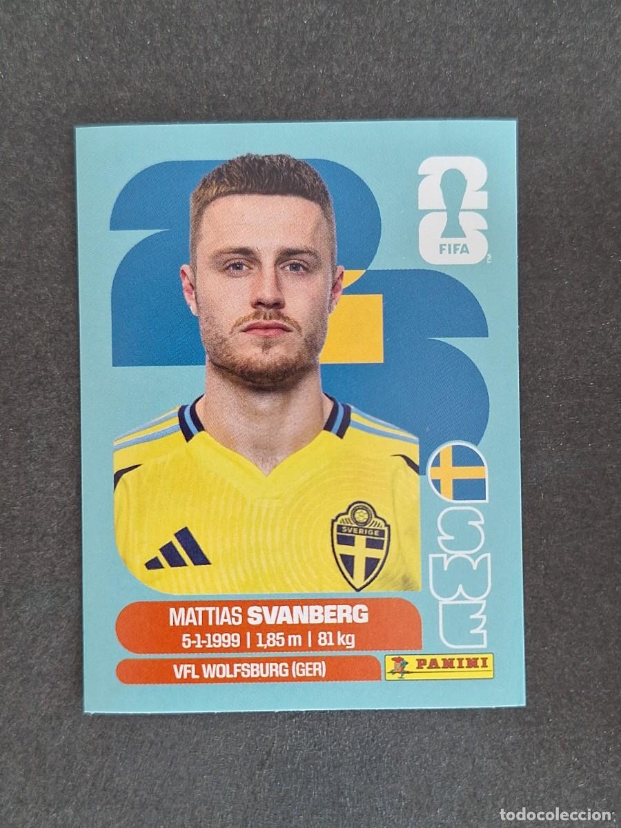 Cromos de F&uacute;tbol: L2 SVANBERG SELECCION SUECIA 12 PANINI MUNDIAL FIFA WORLD CUP 2026 PANINI NUNCA PEGADO