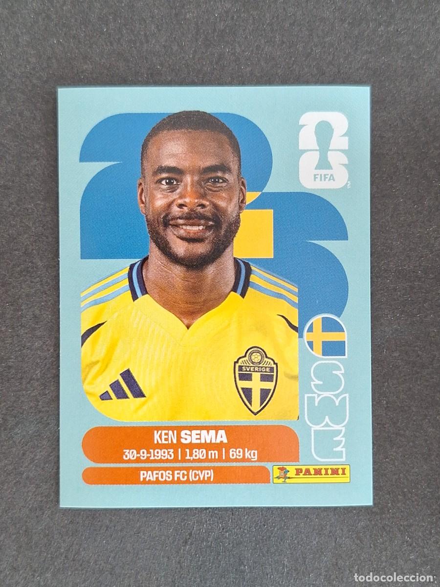 Cromos de F&uacute;tbol: L2 SEMA SELECCION SUECIA 15 PANINI MUNDIAL FIFA WORLD CUP 2026 PANINI NUNCA PEGADO