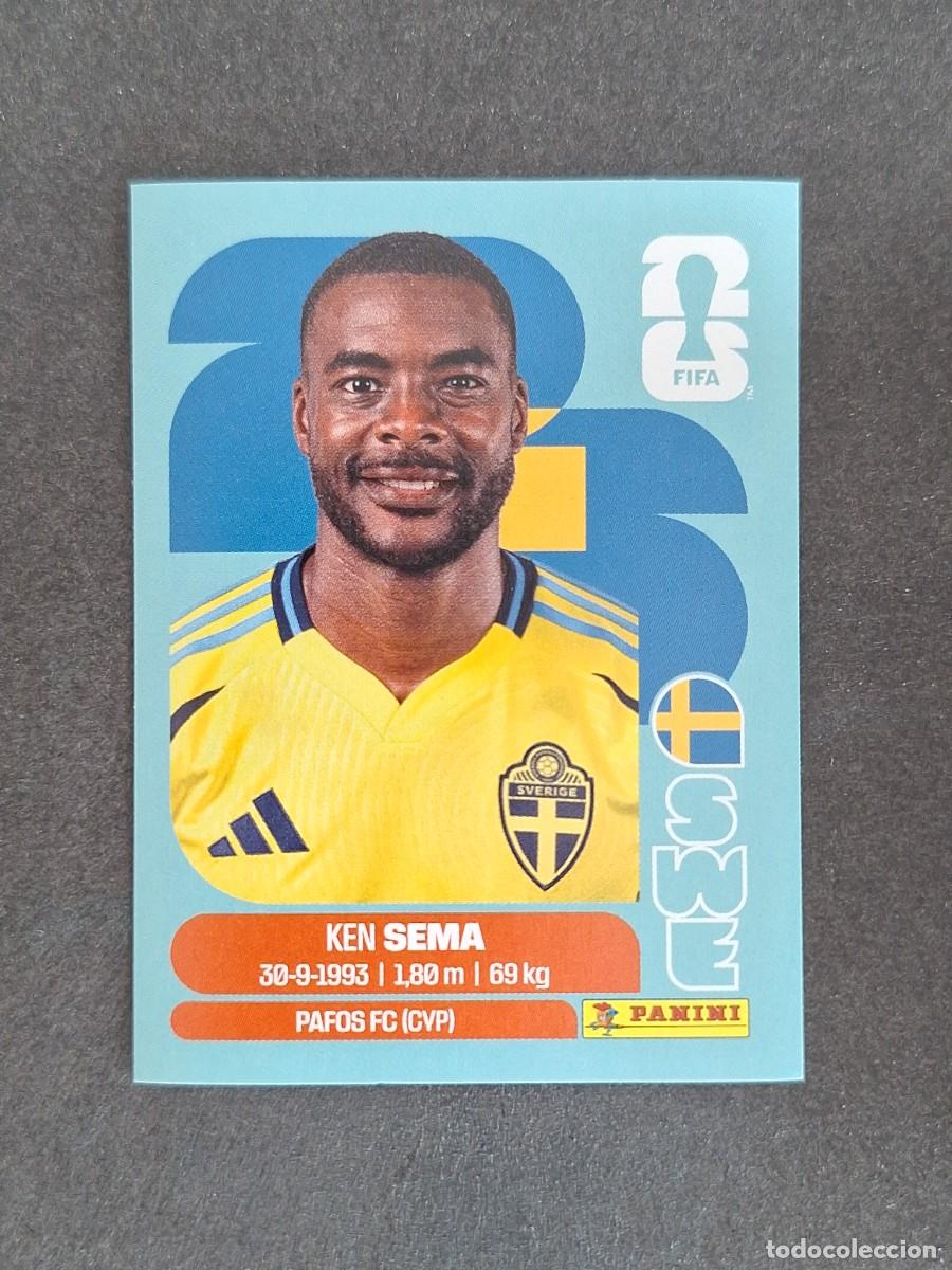 Cromos de F&uacute;tbol: L2 SEMA SELECCION SUECIA 15 PANINI MUNDIAL FIFA WORLD CUP 2026 PANINI NUNCA PEGADO