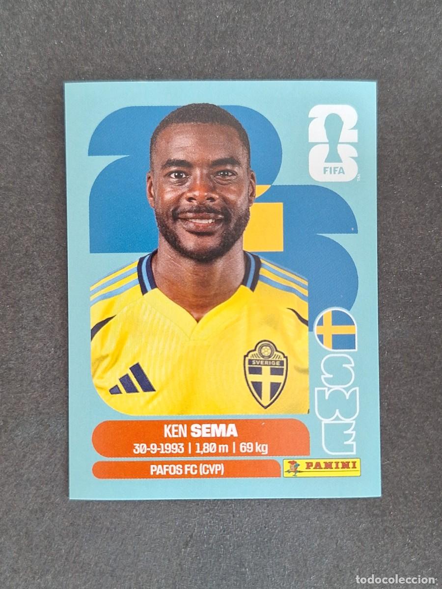 Cromos de F&uacute;tbol: L2 SEMA SELECCION SUECIA 15 PANINI MUNDIAL FIFA WORLD CUP 2026 PANINI NUNCA PEGADO