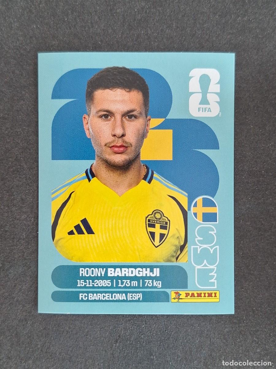 Cromos de F&uacute;tbol: L2 BARDGHJI SELECCION SUECIA 16 PANINI MUNDIAL FIFA WORLD CUP 2026 PANINI NUNCA PEGADO