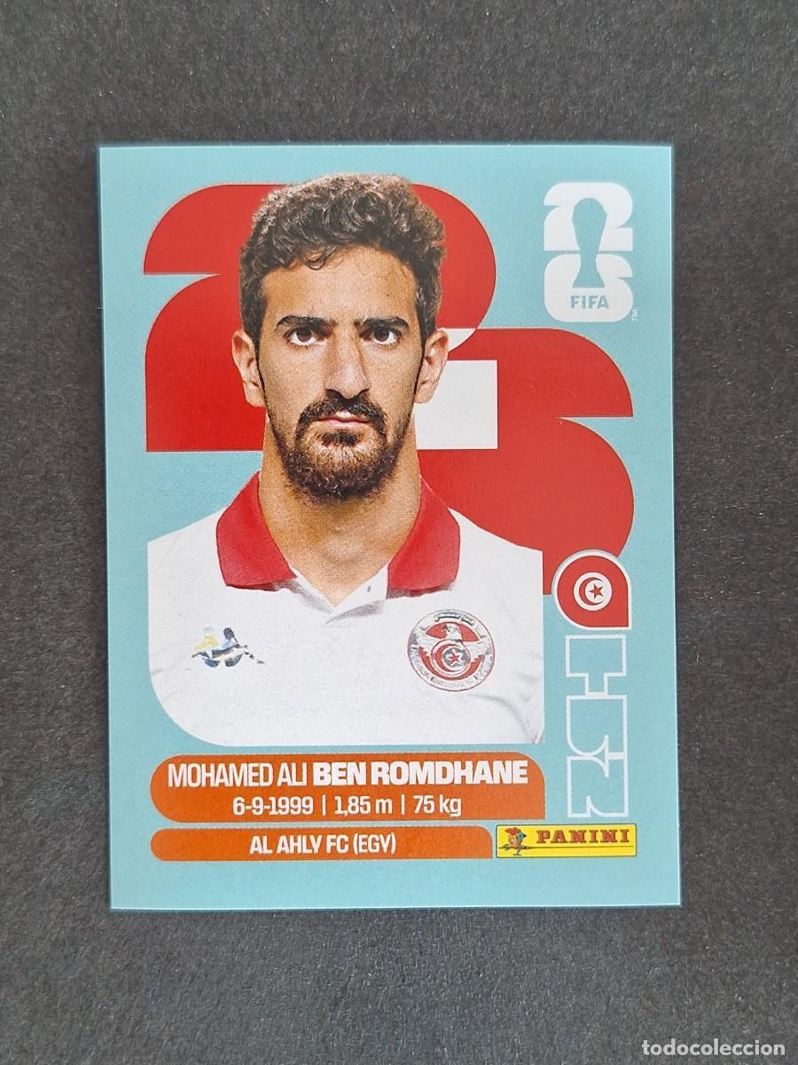 Cromos de F&uacute;tbol: L2 BEN ROMDHANE SELECCION TUNEZ 12 PANINI MUNDIAL FIFA WORLD CUP 2026 PANINI NUNCA PEGADO
