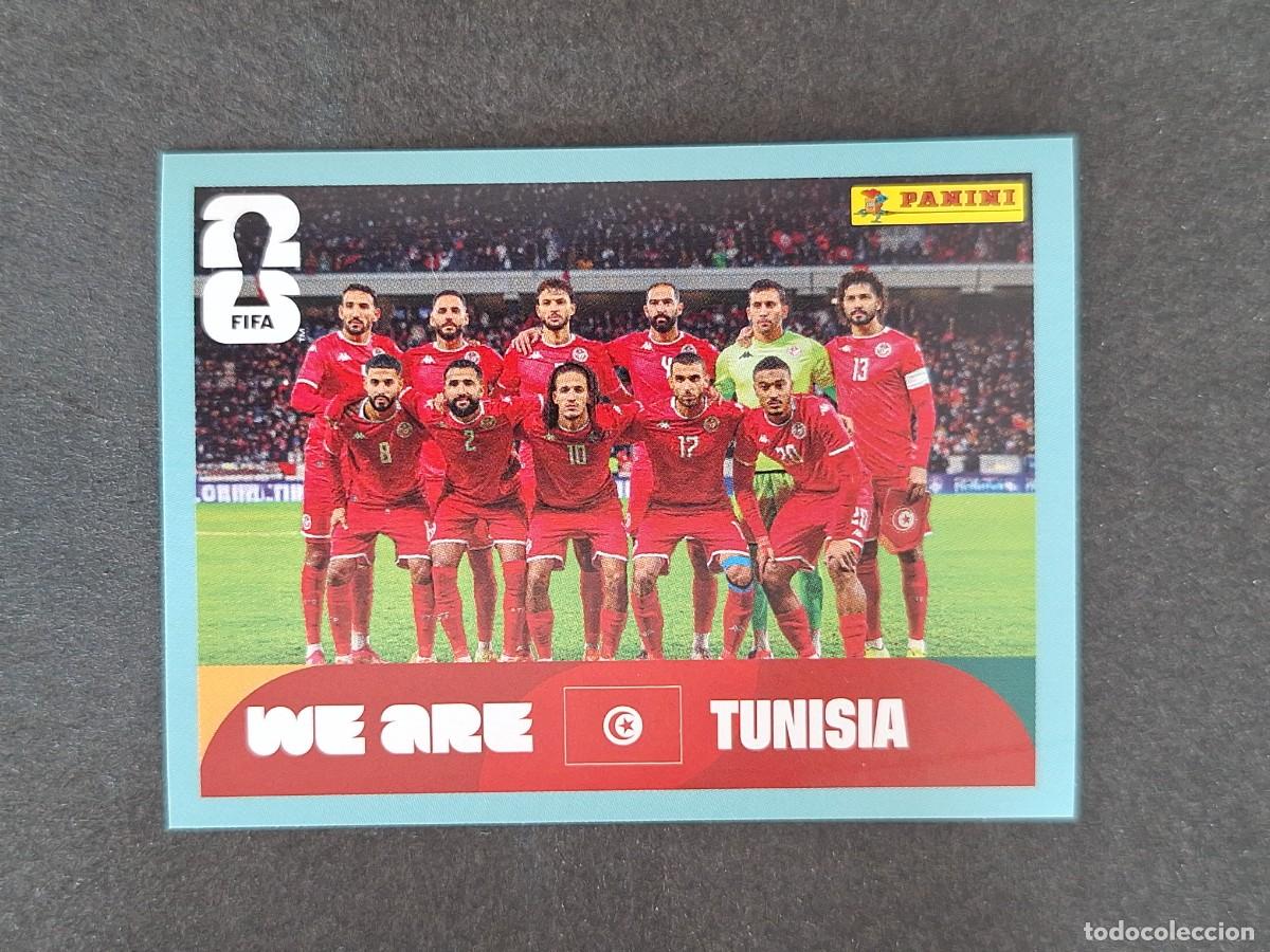 Cromos de F&uacute;tbol: L2 EQUIPO SELECCION TUNEZ 13 PANINI MUNDIAL FIFA WORLD CUP 2026 PANINI NUNCA PEGADO