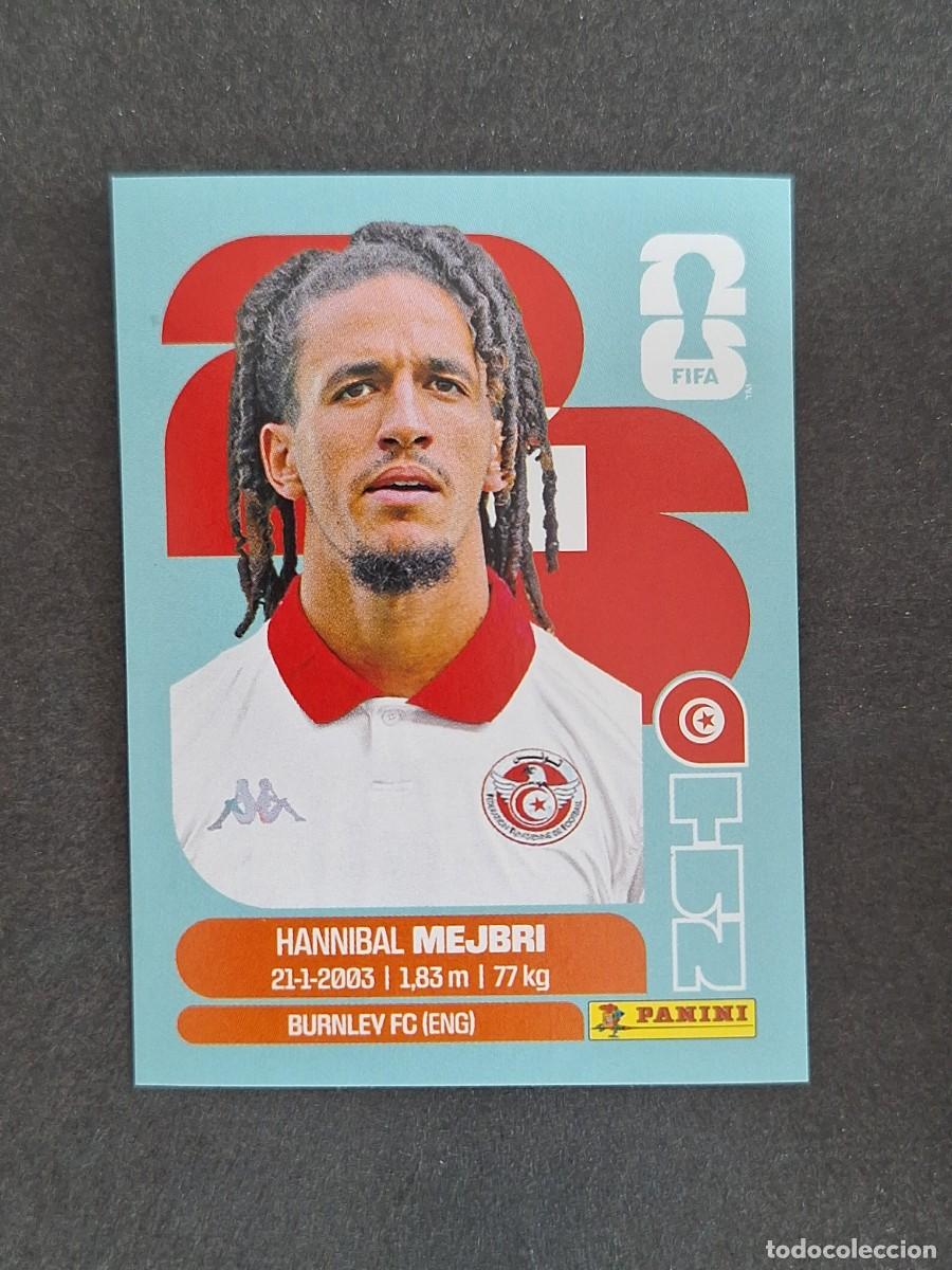 Cromos de F&uacute;tbol: L2 MEJBRI SELECCION TUNEZ 14 PANINI MUNDIAL FIFA WORLD CUP 2026 PANINI NUNCA PEGADO
