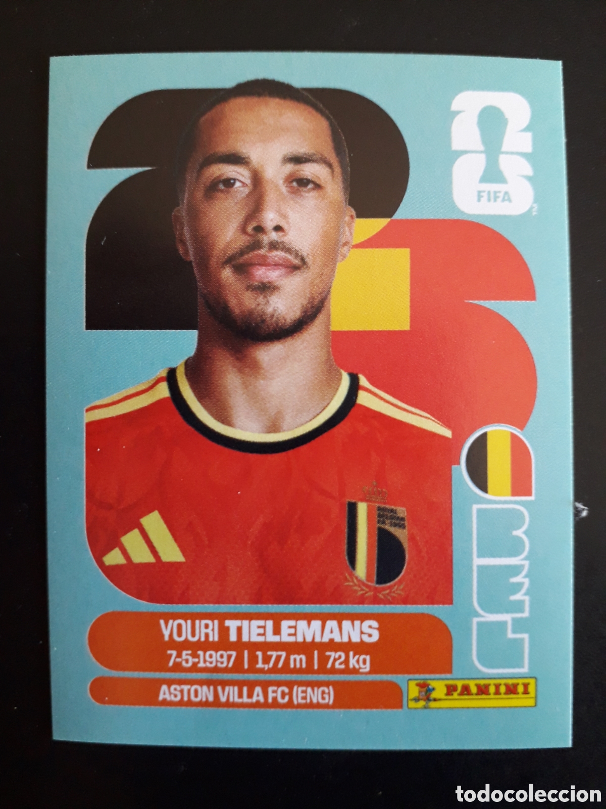 Cromos de Futebol: TELEMANS B&Eacute;LGICA BEL 9 MUNDIAL F&Uacute;TBOL 2026 FIFA WORLD CUP PANINI SIN PEGAR PEDIDO M&Iacute;NIMO 3&euro;