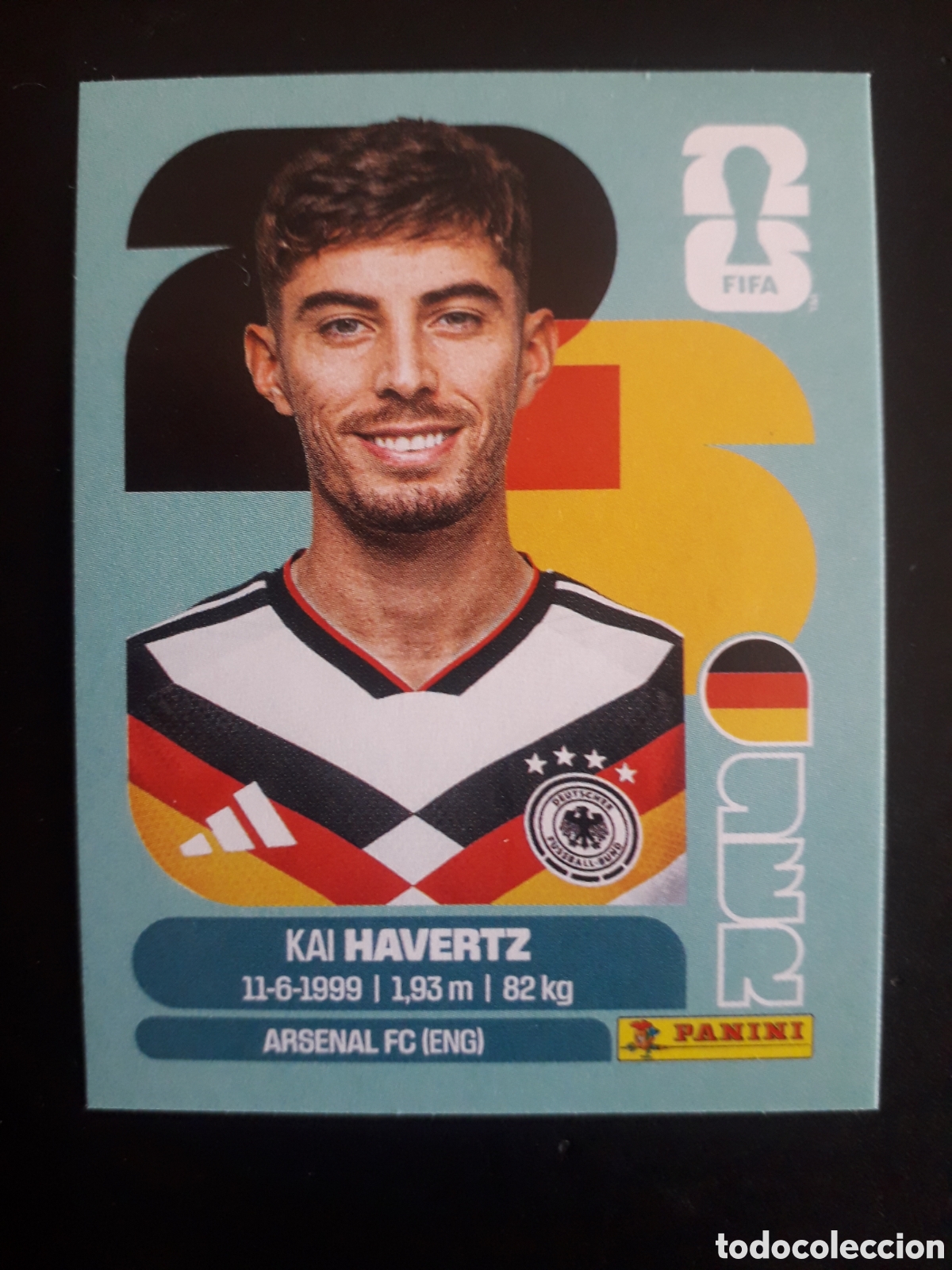 Cromos de F&uacute;tbol: HAVERTZ ALEMANIA GER 17 MUNDIAL F&Uacute;TBOL 2026 FIFA WORLD CUP PANINI SIN PEGAR PEDIDO M&Iacute;NIMO 3&euro;