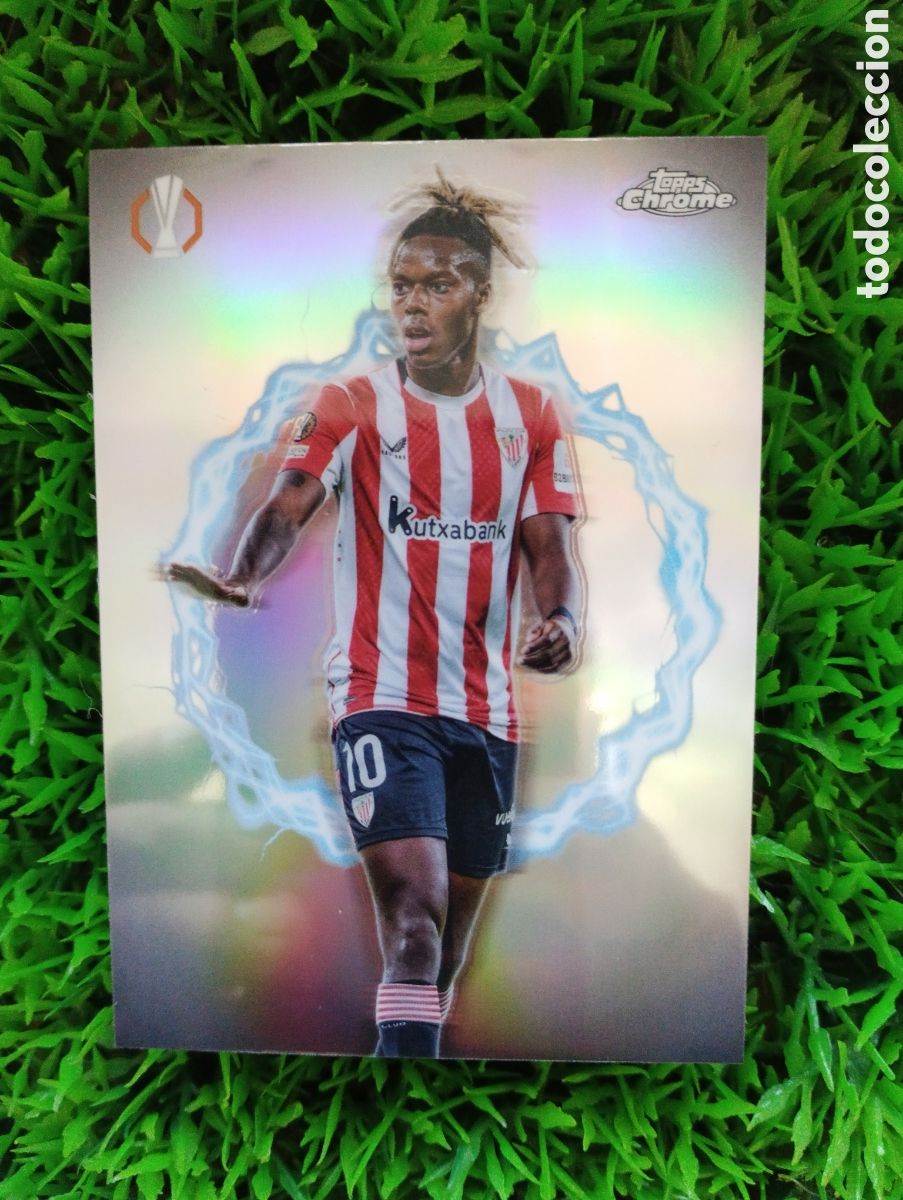Cromos de F&uacute;tbol: Nico Williams Athletic Bilbao Topps Chrome 24-25 # CP-30