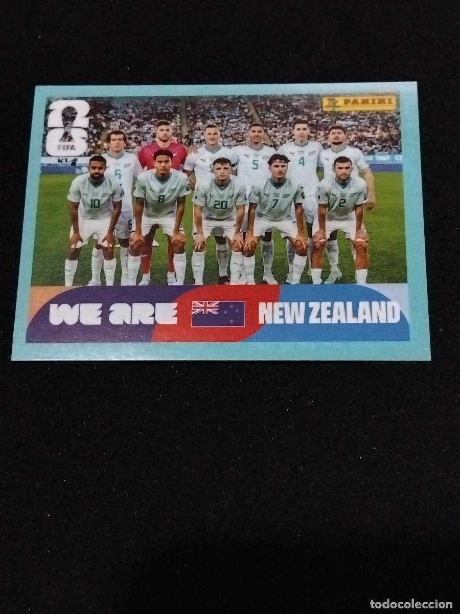 Cromos de F&uacute;tbol: WE ARE NEW ZEALAND - NZL 13 - SELECCI&Oacute;N - PANINI FIFA MUNDIAL 2026 - MUNDIAL STICKER WORLD CUP 26