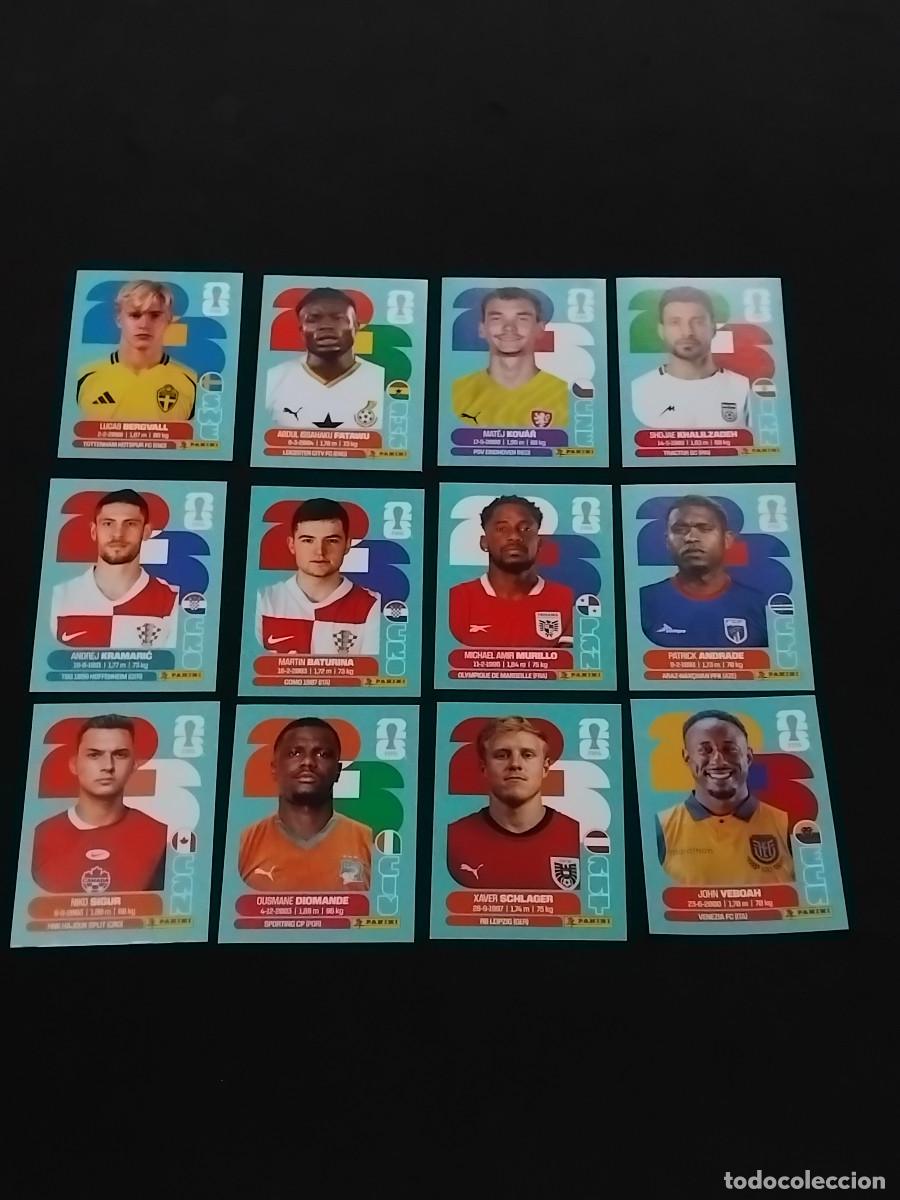 Cromos de F&uacute;tbol: 12 CROMOS MUNDIAL 2026 - LOTE DE 12 CROMOS VARIADOS - PANINI FIFA WORLD CUP 2026 - MUNDIAL 2026 26