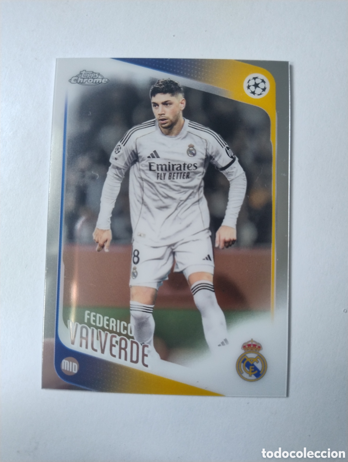 Cromos de F&uacute;tbol: 65 - Valverde - Real Madrid - Topps Chrome 2025 - 2026
