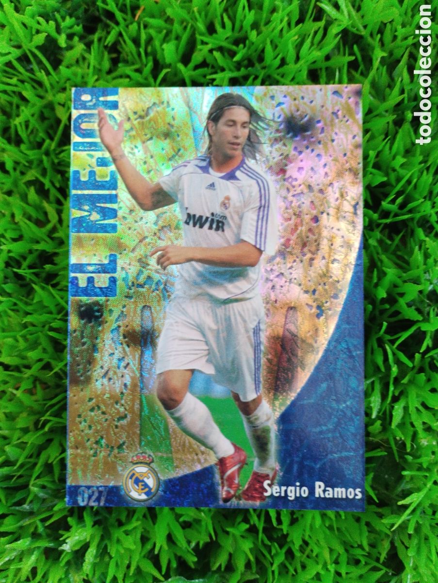 Football Stickers: Sergio Ramos Real Madrid Mundicromo 08-09 # 27