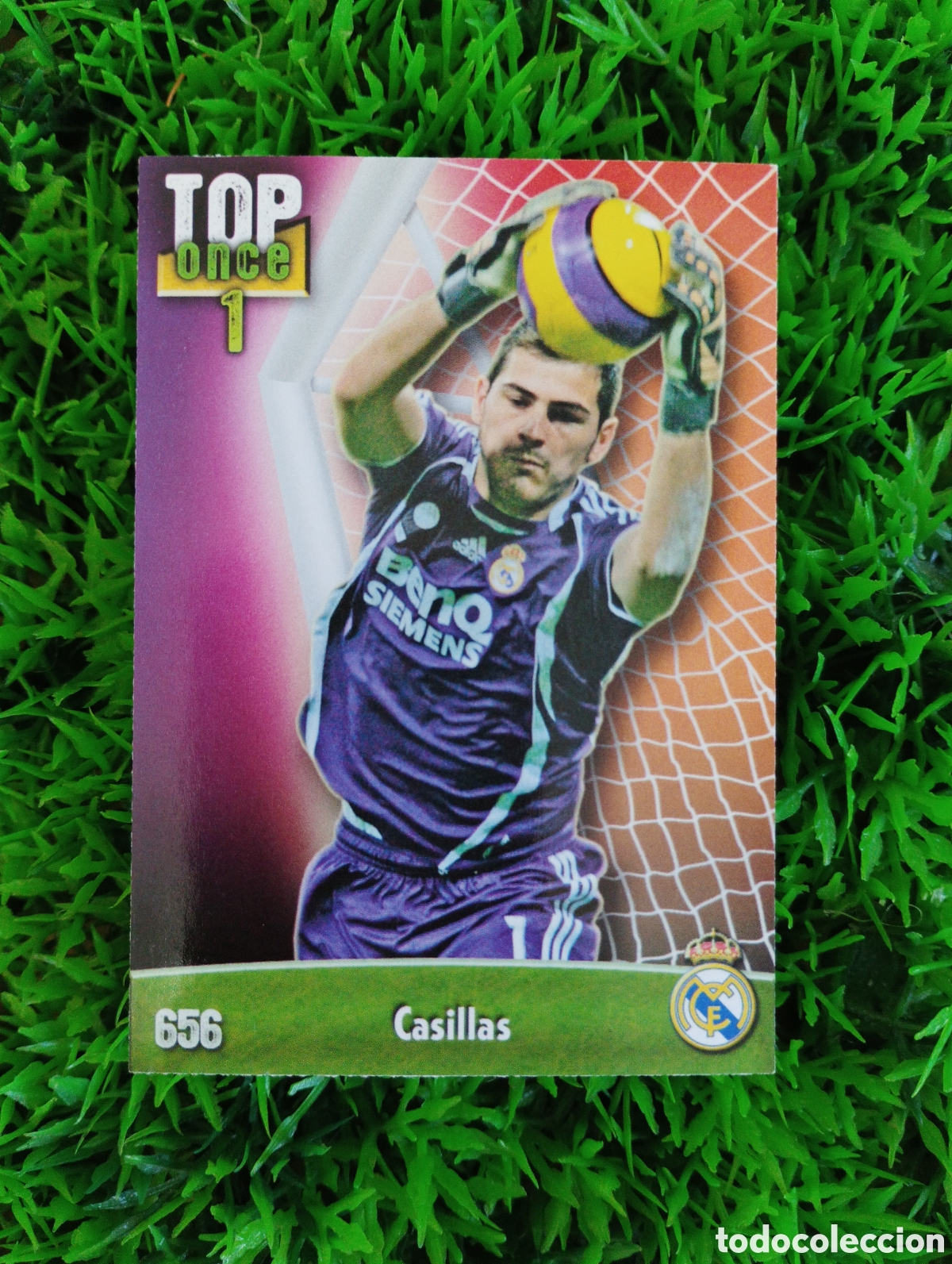 Cromos de F&uacute;tbol: Casillas Real Madrid Mundicromo 08-09 # 656