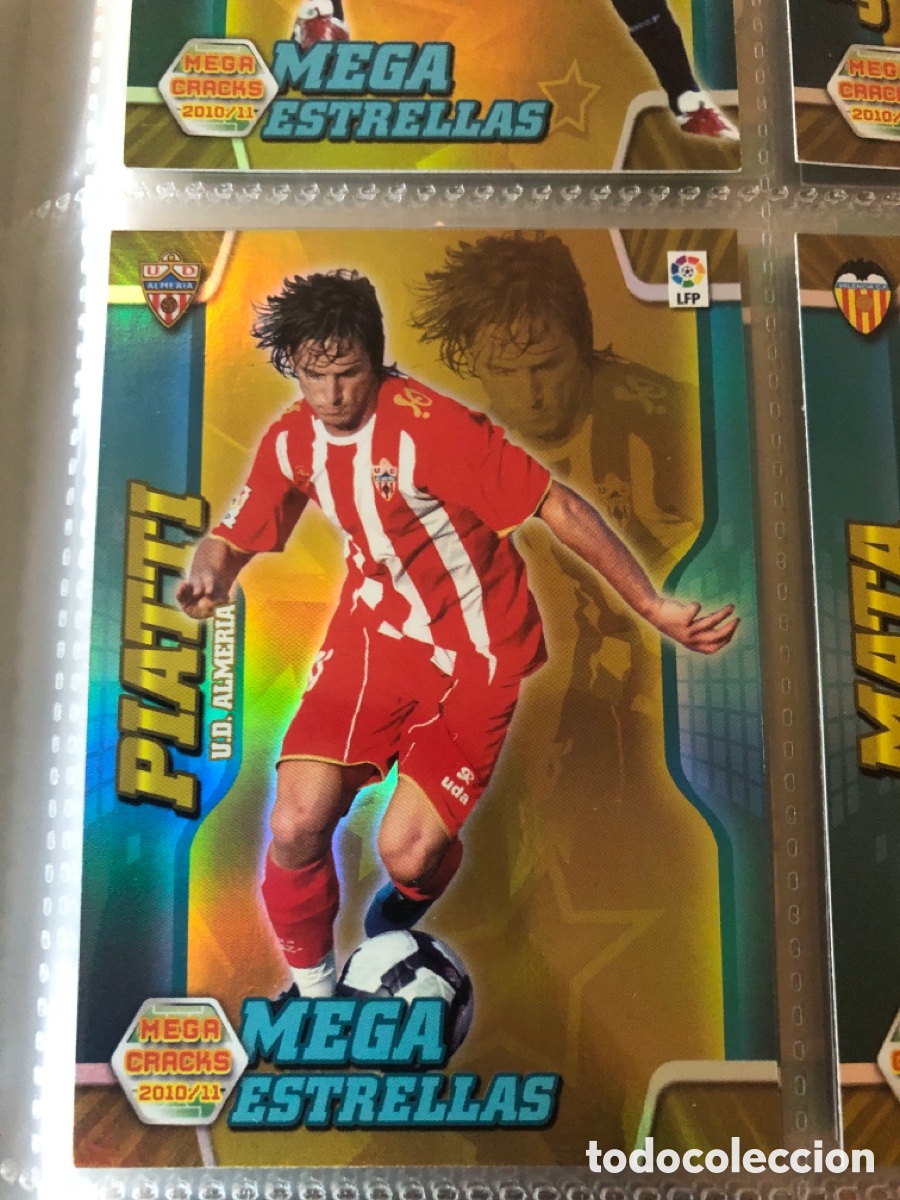 Cromos de F&uacute;tbol: Megacracks 2010 2011 mega estrellas piatti 382 almeria