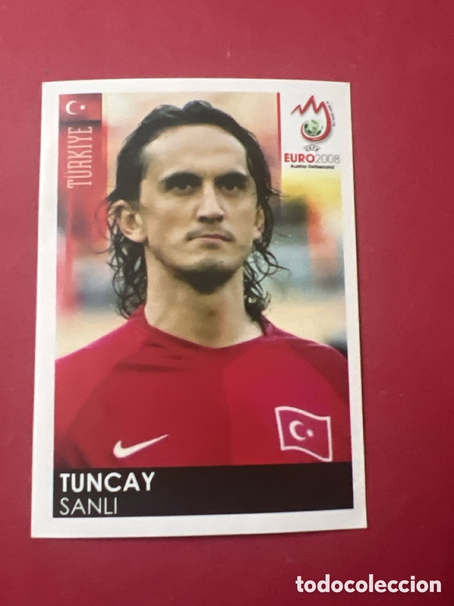 Cromos de F&uacute;tbol: C4559. 144 EURO 2008 PANINI TUNCAY SANLI TURQUIA EUROCOPA 08 AUSTRIA SUIZA