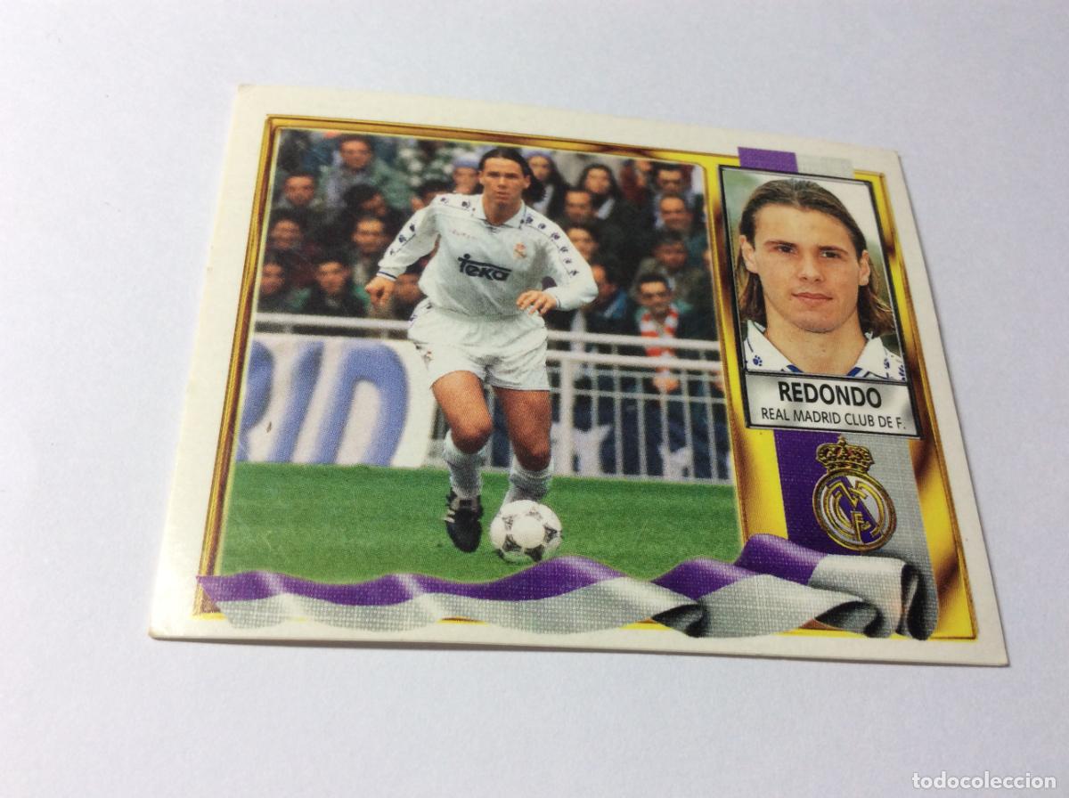 Cromos de F&uacute;tbol: Redondo Real Madrid Este 95 96 1995 1996
