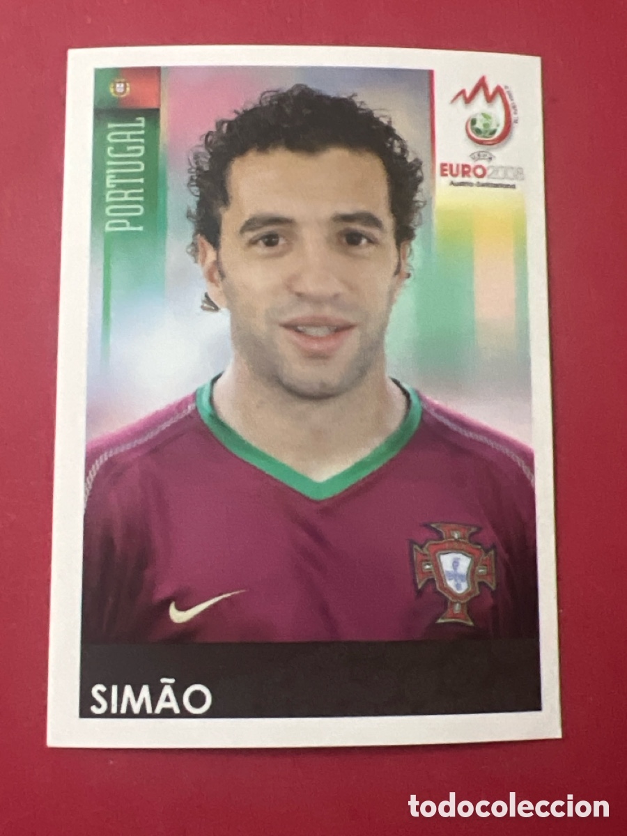 Cromos de F&uacute;tbol: C4564. Panini Eurocopa Austria Suiza EURO 2008 N&ordm; 119 Simao