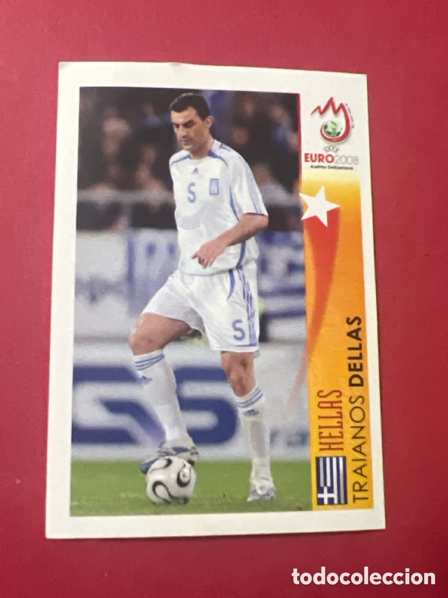 Cromos de F&uacute;tbol: C4570. DELLAS 475 GRECIA PANINI EUROCOPA AUSTRIA SUIZA EURO 2008 CROMO FUTBOL 08 SIN PEGAR