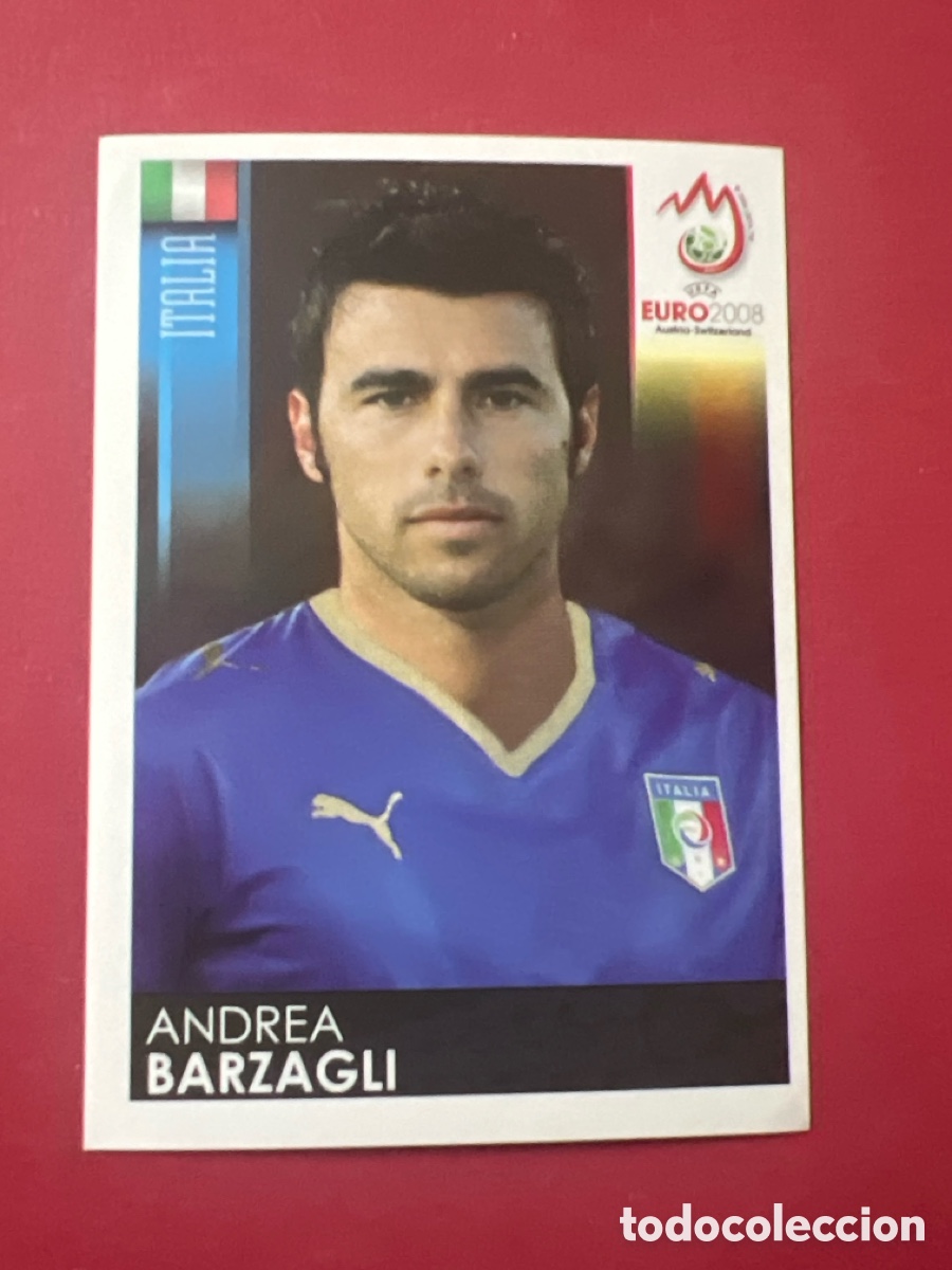 Cromos de F&uacute;tbol: C4608. 290 BARZAGLI ITALIA PANINI EUROCOPA AUSTRIA SUIZA EURO 2008 08 - SIN PEGAR