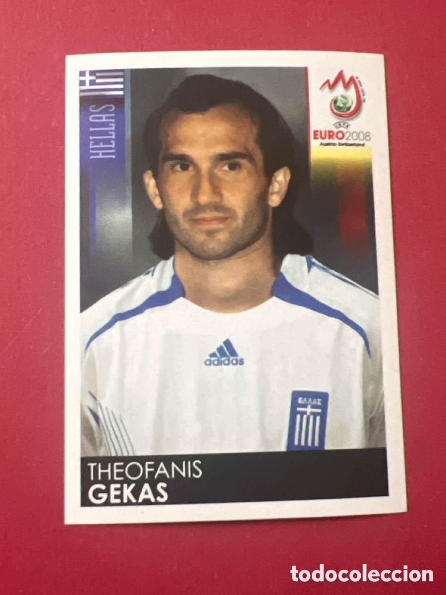 Cromos de F&uacute;tbol: C4633. 381 EURO 2008 PANINI THEOFANIS GEKAS GRECIA EUROCOPA 08 AUSTRIA SUIZA