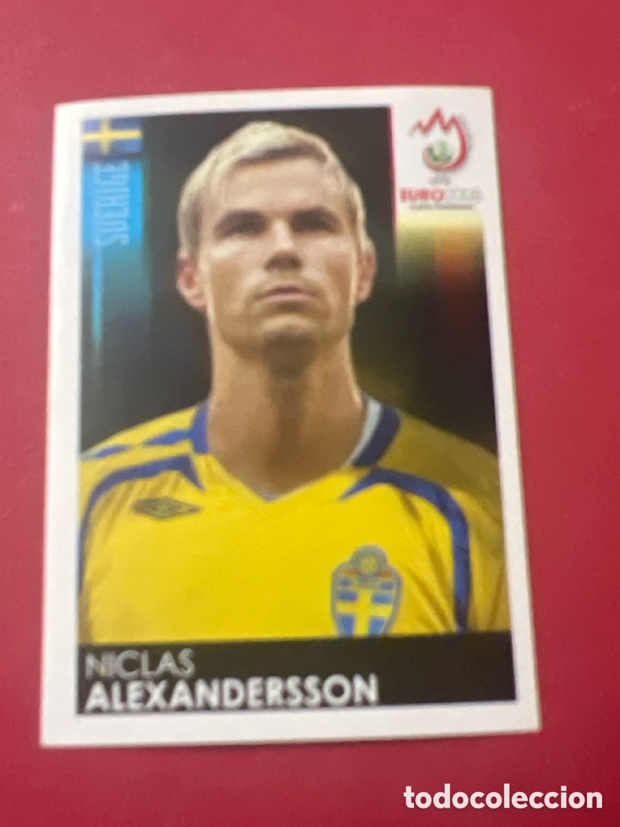 Cromos de F&uacute;tbol: C4635. 397 ALEXANDERSSON SUECIA PANINI EUROCOPA AUSTRIA SUIZA EURO 2008 08 - SIN PEGAR