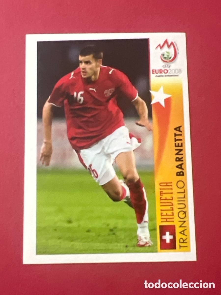 Cromos de F&uacute;tbol: C4273/A2. CROMO STICKER BARNETTA SUIZA 491 EURO 2008 EUROCOPA AUSTRIA SUIZA PANINI SIN PEGAR